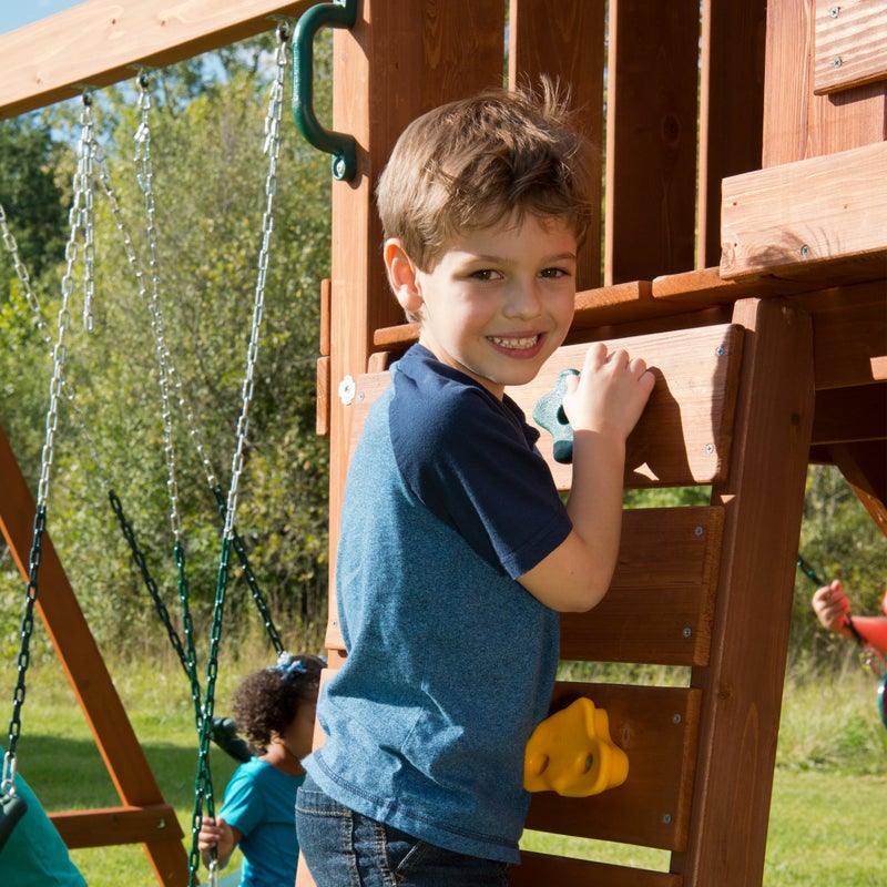 Swing-N-Slide WS 4781 Set of Twelve Climbing Rocks with Hardware - Accessories for Backyard & Outdoor Playsets - Image 3